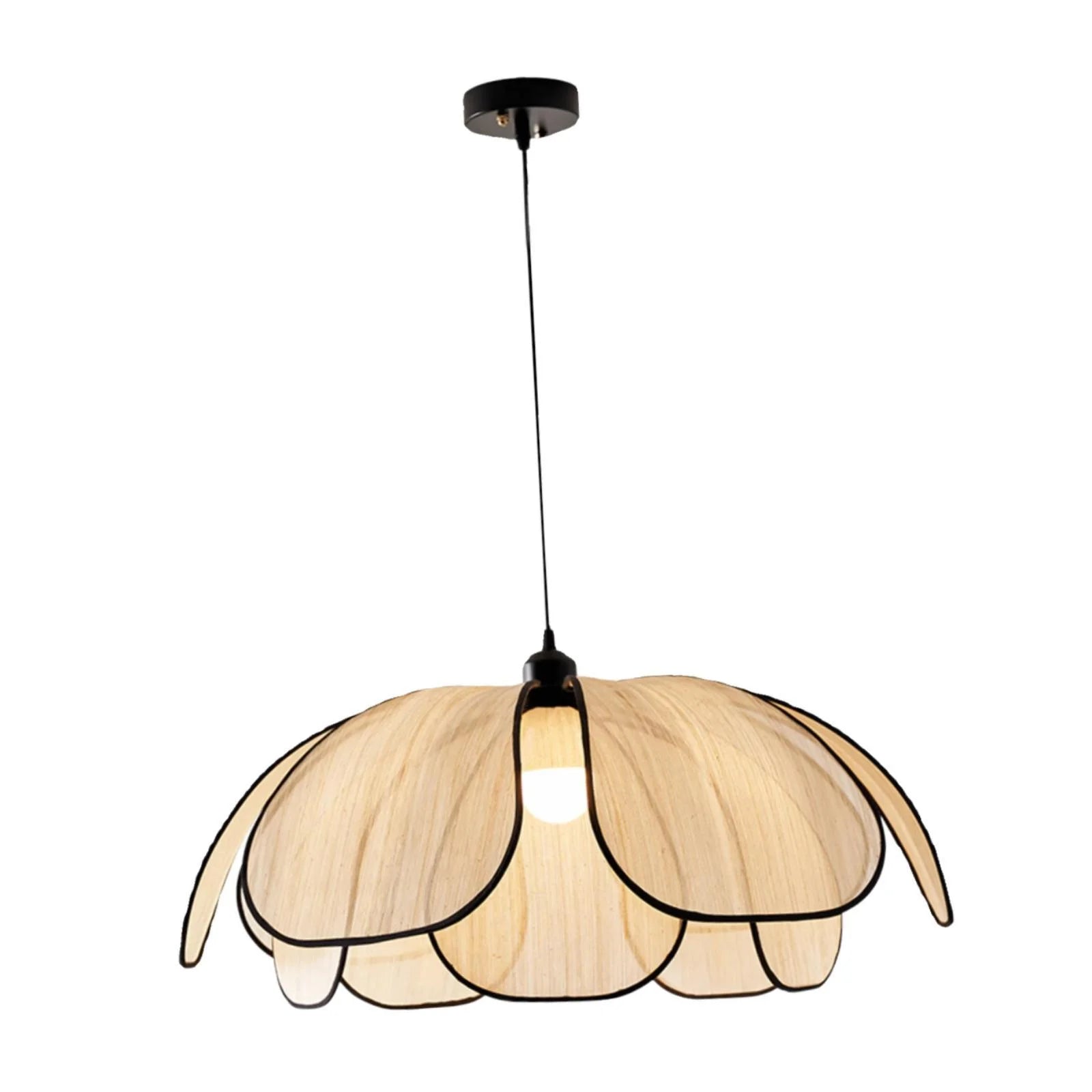 Gazechimp Boho Chandelier Droplight Hanging Light for Living Room Hallway Laundry Room Diameter 50cm
