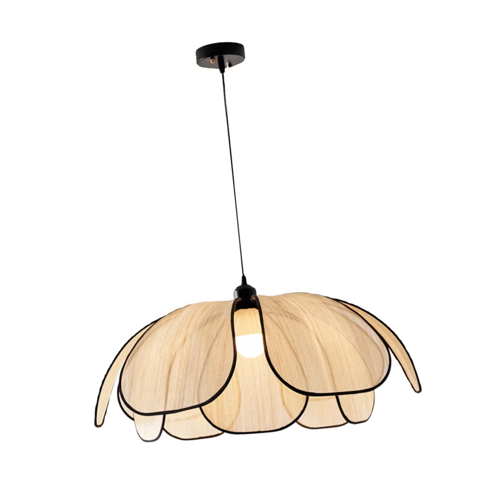 Gazechimp Boho Chandelier Droplight Hanging Light for Living Room Hallway Laundry Room Diameter 50cm