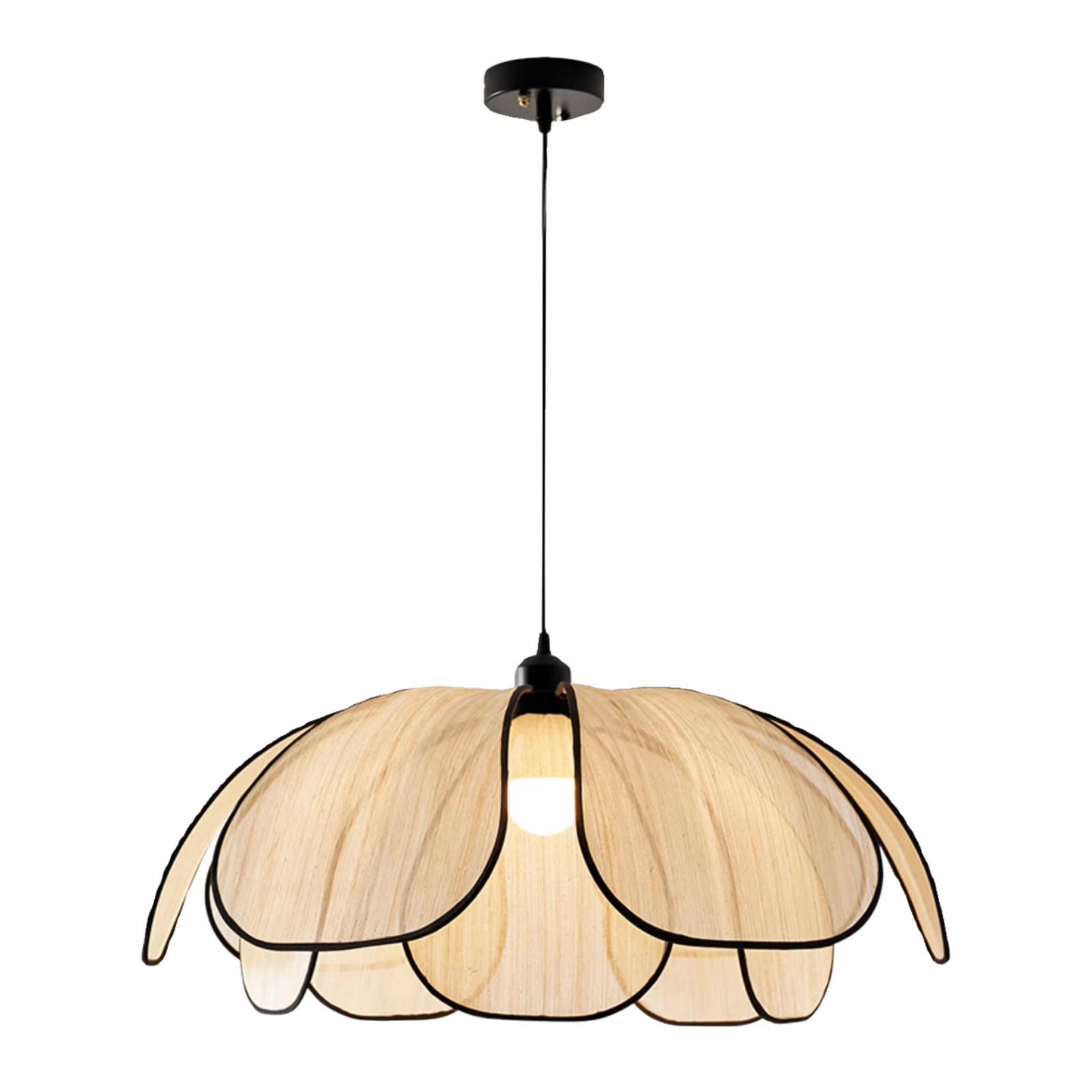 Gazechimp Boho Chandelier Droplight Hanging Light for Living Room Hallway Laundry Room Diameter 50cm