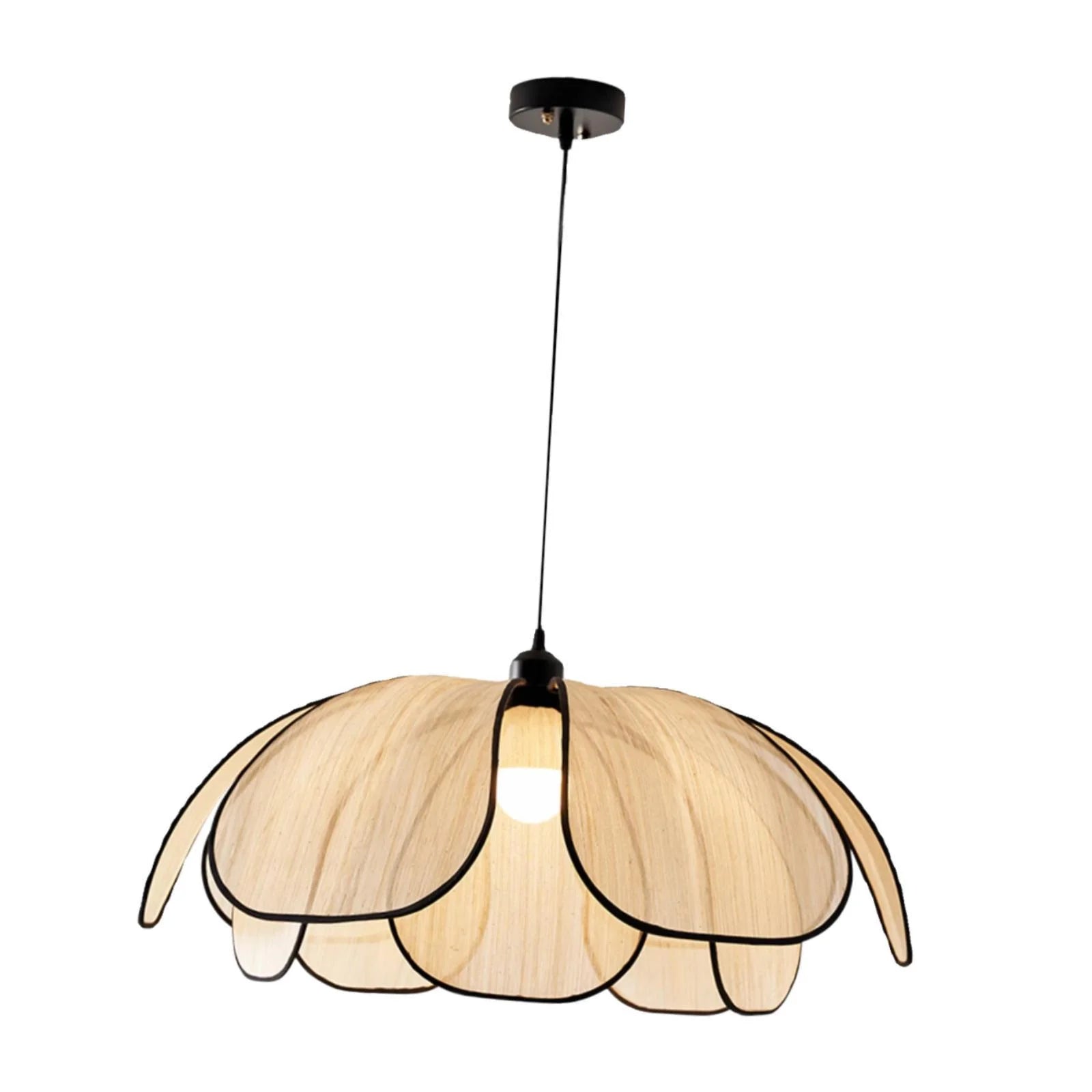 Gazechimp Boho Chandelier Droplight Hanging Light for Living Room Hallway Laundry Room Diameter 50cm
